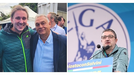 Dal palco di Pontida Fugatti difende Salvini per il suo coraggio e per aver deciso di fermare i barconi. Bisesti si fa il selfie con Orban e i giovani padani insultano Tajani