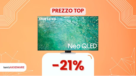 Quasi 300€ di sconto sul miglior prezzo: la Samsung da 75 è il nuovo must per il vostro soggiorno