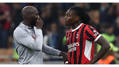 FOTO Lukaku, messaggio d’amicizia e di sostegno per Leao: “Siamo insieme fratello”