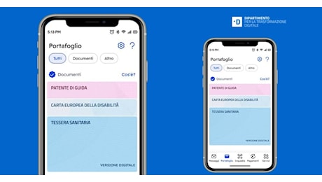 Da oggi patente e tessera sanitaria sul cellulare: quello che si può fare e tutte le fasi del progetto