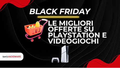 Black Friday 2024: offerte TOP per PlayStation e videogiochi