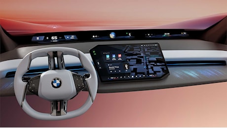 Il nuovo BMW Panoramic iDrive rivoluziona l’esperienza di guida. L’innovativo pacchetto tecnologico della Neue Klasse debutta in anteprima mondiale al CES 2025.