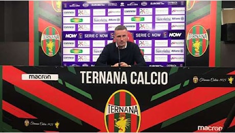 Ternana-Ascoli 3-1, Abate: “Ai ragazzi ho detto che la partita si sarebbe vinta nei primi 15’ della ripresa”