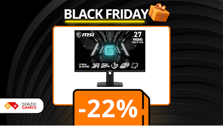 MSI G274QPX: il monitor gaming che stavi aspettando è in sconto per il Black Friday!