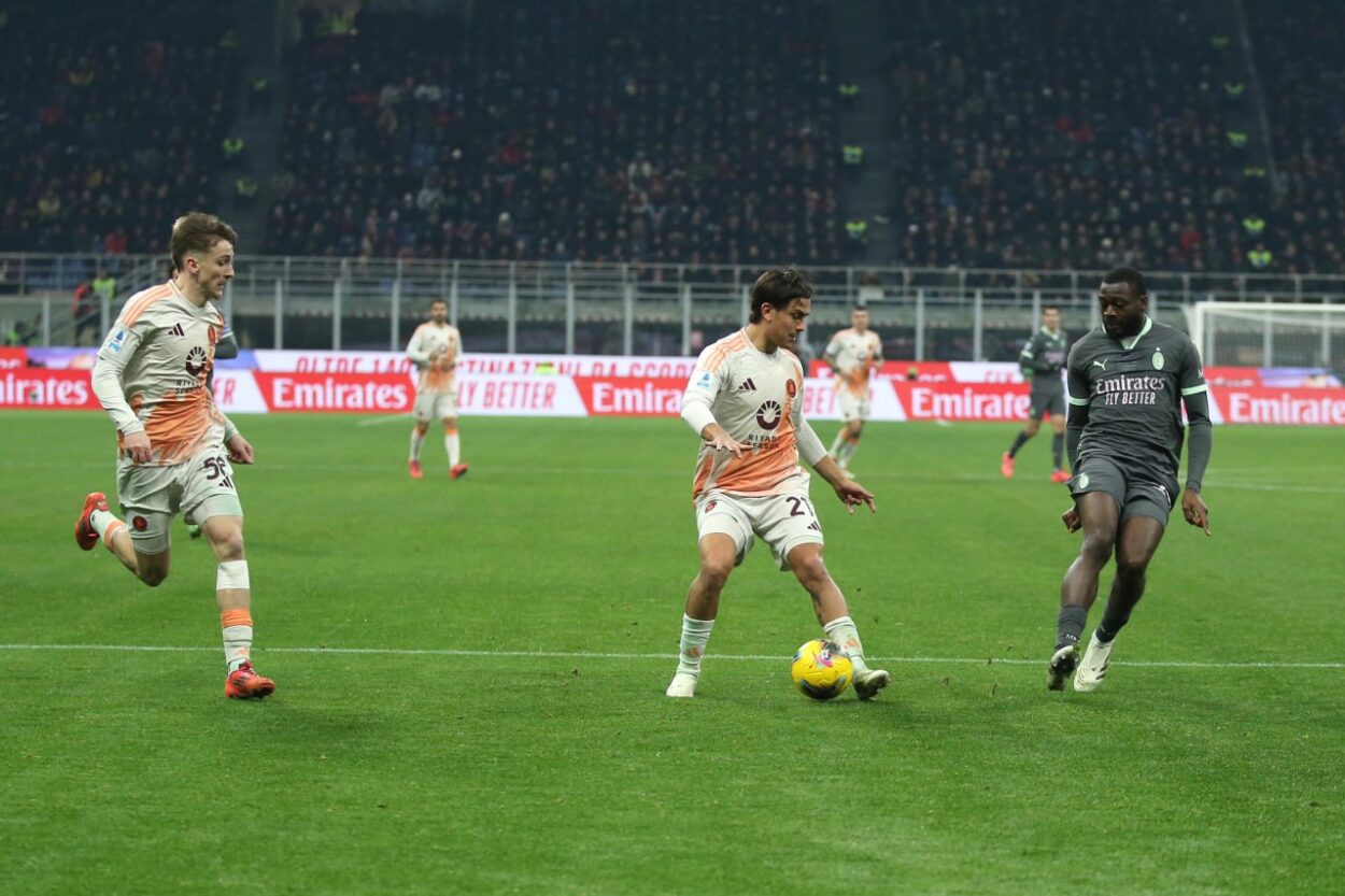 Milan-roma 1-1, Le Pagelle: Questa Roma Non Può Fare A Meno Di Dybala 