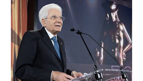 David di Donatello, Mattarella: ‘Trovare soluzioni per aiutare il cinema’