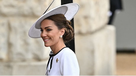 Kate Middleton, che sta affrontando «giorni buoni e giorni cattivi» a causa della chemioterapia