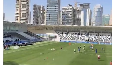 Allenamento Juve in una location speciale: inizia la preparazione verso la semifinale di Supercoppa - VIDEO