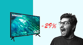 Smart TV Samsung da 32″ QLED FHD: sconto FOLLE del 29%