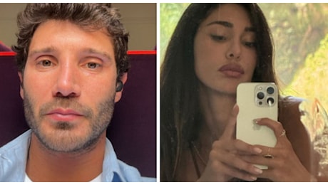 «Belen ha buttato via la sua foto con Stefano De Martino»: il quadretto lasciato sul marciapiede sotto casa