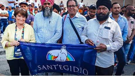 Una delegazione di Sant'Egidio alla manifestazione in memoria di Satman Singh - NEWS - COMUNITÀ DI SANT'EGIDIO