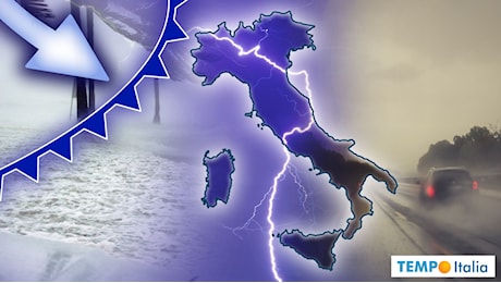 Meteo da incubo, Lunedì 23 e Martedì 24 a rischio nubifragi e grandinate