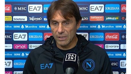 Conte: Raspadori? Contento per lui. Nessuno si aspettava 41 punti dopo 18 giornate. Io voglio sempre vincere!