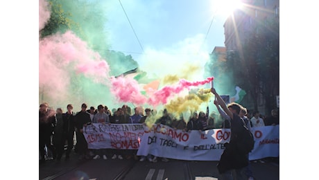 No Meloni Day. Studenti in piazza in tutta Italia contro il governo dei tagli e della guerra