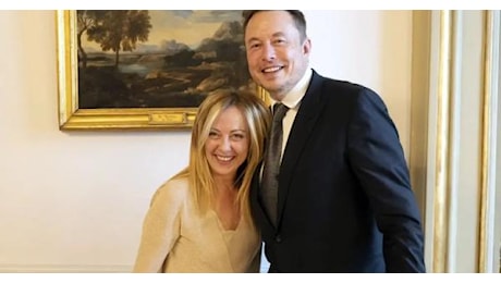 Meloni sente Musk “La sua visione una risorsa per Stati Uniti e Italia”