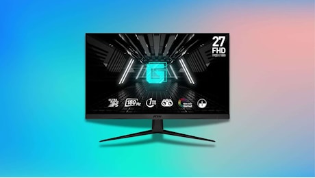 Monitor gaming MSI 27 in offerta: il prezzo crolla sotto i 120€