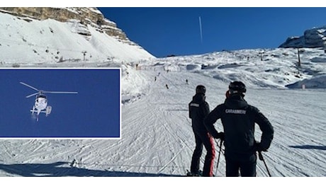 Follia sulle piste, parcheggia l'elicottero a 2.400 metri di quota e va a sciare come nulla fosse: 2.000 euro di multa per un 60enne