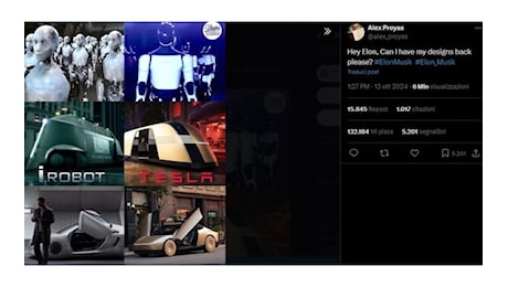 Il regista di Io, robot contro Elon Musk: i robot di Tesla simili a quelli del film?
