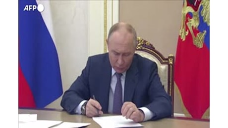 Putin: Per il raid a Kazan l'Ucraina subira' nuove distruzioni