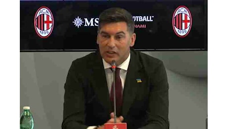 Atalanta-Milan, Fonseca: “Gasperini un pioniere, gara che può dare tanto”