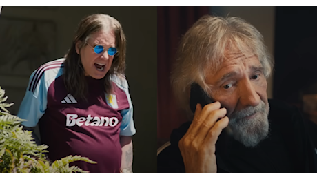 Black Sabbath, Ozzy Osbourne e Geezer Butler hanno presentato la maglia dell'Aston Villa! Guarda il video