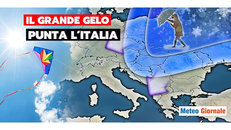 Meteo: gelo e neve puntano l’Italia, tocca a pianure e coste