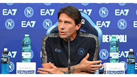 Conte: “Le condizioni di Kvara! Lukaku, McTominay, Buongiorno, Folorunsho, Anguissa, Gilmour…”