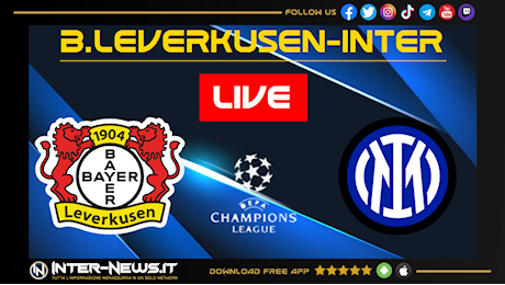 LIVE Bayer Leverkusen-Inter 0-0: traversa di Tella, brivido!