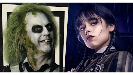 Beetlejuice vs Mercoledì: chi vincerebbe? La risposta di Jenna Ortega