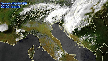 Maltempo, temporali come bombe al Nord/Est: overshooting top tra Veneto e Friuli Venezia Giulia