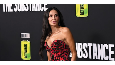 Demi Moore, coraggiosissima e bravissima in “The Substance”: «Il mio corpo parla di me, per me, con me»