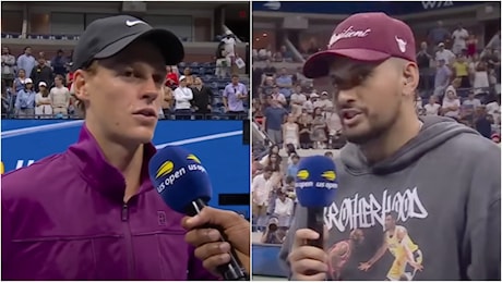 Kyrgios svela perché non ha mai intervistato Sinner in campo allo US Open: c’era un divieto