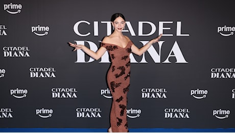 Matilda De Angelis e tutte le star sul red carpet di Citadel - Diana