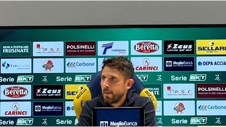 Sala stampa, mister Greco: Volevamo vincere. Contento di come la squadra sta lavorando. Ritiro? Non c'è più”