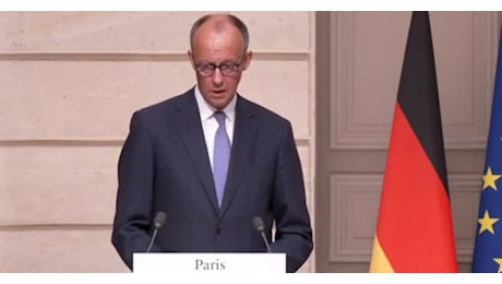 IL VIDEO. Merz: Andrò in Ucraina, con Ue intendiamo garantire tregua duratura