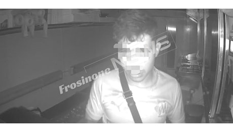 Sora – Auto danneggiate nella notte, extracomunitario immortalato dalle telecamere