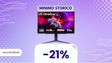 Avevate fatto Prime per acquistare il monitor? Ora è per tutti a 219€!