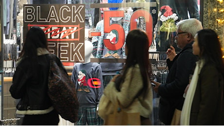 Black Friday, sette giorni di shopping matto ma si rischia il crollo delle vendite a Natale