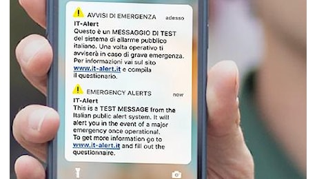 Eruzione Campi Flegrei, oggi primo It-alert per i cittadini della Campania