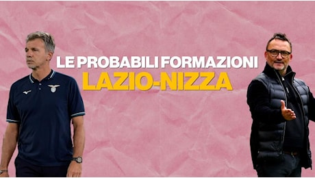 Lazio-Nizza: le probabili formazioni di Baroni e Haise