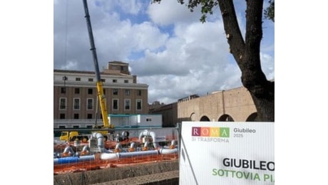 Giubileo, cantieri al rush finale. Piazza Pia apre il 20 dicembre