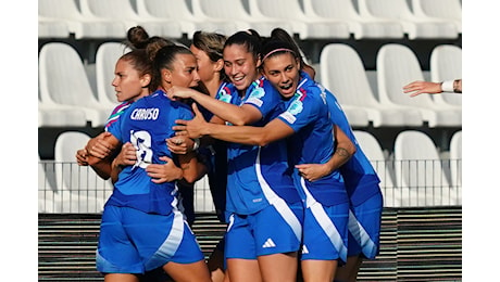 Calcio, Italia femminile supera Finlandia e vola ad Euro 2025