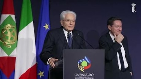 Mattarella: Con la tecnologia è quasi come un salto della specie, ma non bisogna farsi manipolare