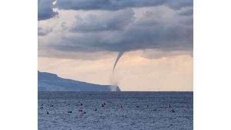 Tromba d'aria su Capri