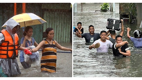 Morti e sfollati nelle Filippine per il tifone Gaemi che si sta dirigendo verso Taiwan