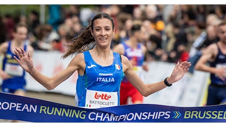 Battocletti campionessa europea dei 10km su strada a Bruxelles facendo il vuoto e nuovo record italiano