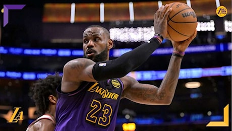 LeBron James trascina i Lakers contro i Trail Blazers