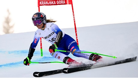 Gigante femminile di Kranjska Gora, la diretta: prima manche, male le azzurre, fuori Brignone e Bassino, Goggia solo dodicesima