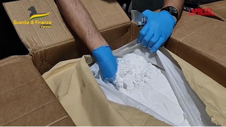 Malpensa, sequestrate 6 tonnellate di ingredienti per droghe sintetiche provenienti dalla Cina
