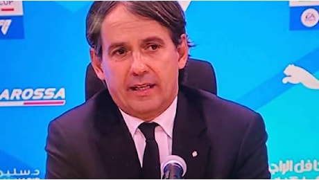 Inzaghi in conferenza: Abbiamo riaperto una gara chiusa, cercheremo di studiare gli errori per non commetterli ancora